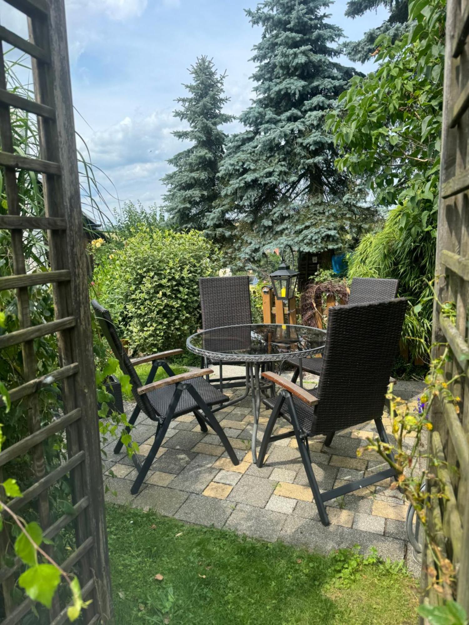 Ferienwohnung Hinterhermsdorf Glaser Sebnitz Exterior foto